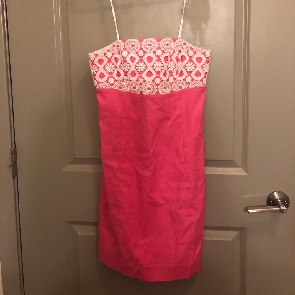 Lilly Pulitzer Size 4 Strapless Dress